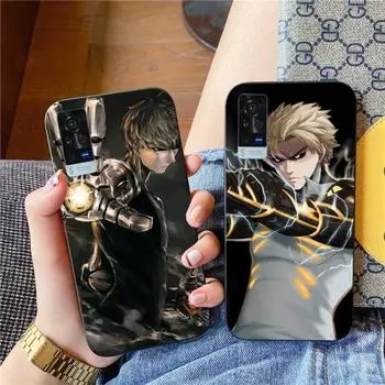 One Punch Man Genos Phone Case For VIVO Y95 Y93 Y31 Y20 V19 V17 V15 Pro X60 NEX Soft Black Phone Cover VIVO Y95