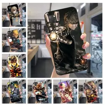 One Punch Man Genos Phone Case For Huawei Mate 40 30 20 10 Pro Lite Nova 9 8 5T Y7p Y7 Soft Black Phone Cover Huawei Mate40