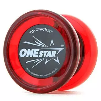 One Star with DVD by Factory Yo-Yo Beginner s (Red) Yo-Yo