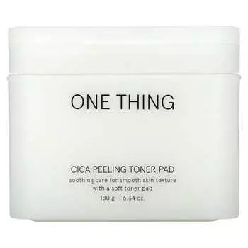 One Thing, Cica Peeling Toner Pad, 180 г (6,34 унции)
