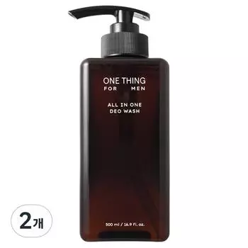 One Thing for Men All-in-One Deo Wash, 500 мл, 2 шт.