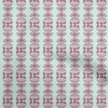 oneOone Cotton Flex Light Blue Fabric Asian Block Print Fabric For Sewing Printed Craft Fabric By The Yard 40 Inch 42 Inch Wide - Viscose Chiffon темно-желтого