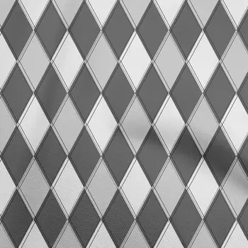 oneOone Cotton Flex Medium Grey Fabric Argyle Платье Материал Ткань Ткань с принтом в ярдах 40 дюймов 42 Inch Wide - Viscose Chiffon коричневый