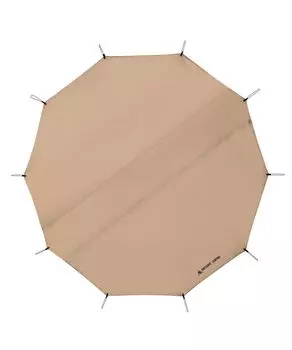 OneTigris Ground Sheet Rock Fortress Hot Tent Специальная палатка для палаток Водонепроницаемость 5000 мм Устойчивость к пятнам Износостойкий Диаметр 360 см Для