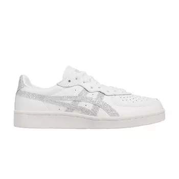 Onitsuka Tiger GSM Белые Серебряные Женские Кроссовки 1182A108-100