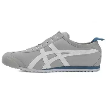 ONITSUKA TIGER Кроссовки унисекс без шнуровки Mexico 66 Mid Grey белые 1183A360-020