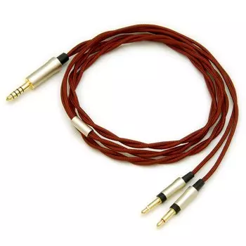 onso 03 balanced connection headphone cable 4.4 (5 poles)-3.5 (2 poles-L/R) 1.2m hpct_03_bl43_120