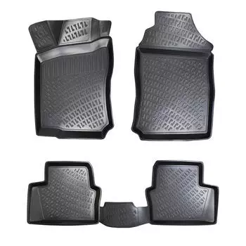 Opel Vectra A (1988-1995) High-Quality and Durable Rubber Car Floor Mats - Odorless, Non-Slip, Long-Lasting