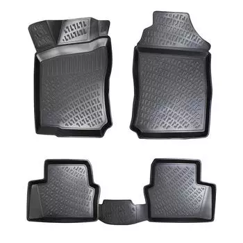 Opel Vectra B (1995-2002) High-Quality and Durable Rubber Car Floor Mats - Odorless, Non-Slip, Long-Lasting