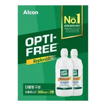 Opti-Free Replenish 300мл+300мл