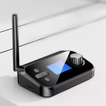 Оптоволоконный Bluetooth 5.1 аудиоадаптер с TF картой MP3-плеер C41
