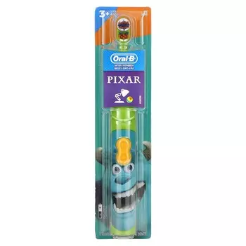 Oral-B, электрическая зубная щетка, мягкая, от 3 лет, Pixar, 1 зубная щетка