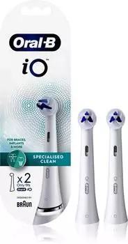 Oral B iO Specialised Clean tte de rechange pour nettoyer les appareils dentaires TU прозрачный