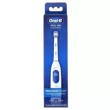 Oral-B, Pro 100, электрическая зубная щетка, 1 зубная щетка