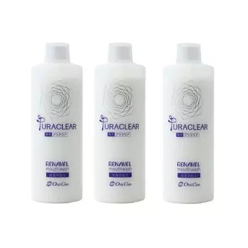 Oral Care Medicated Placlear 450 мл x 3 флакона [Квази-лекарство] [Ополаскиватель для полости рта] чистый