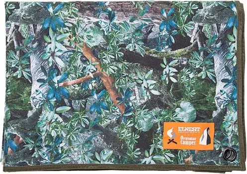 Oregonian Camper Underseat WP Ground Sheet S Waterproof Washable Yakushima Forest Rakamo ENB2050YA