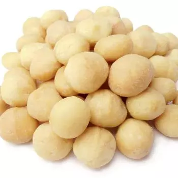 Орехи макадамия крупные жареные соленые (все) (500г)
