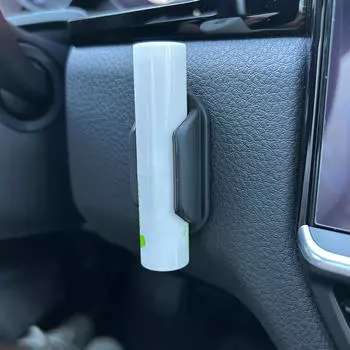 Органайзер для автомобильной помады и бальзама для губ для салона автомобиля чёрный