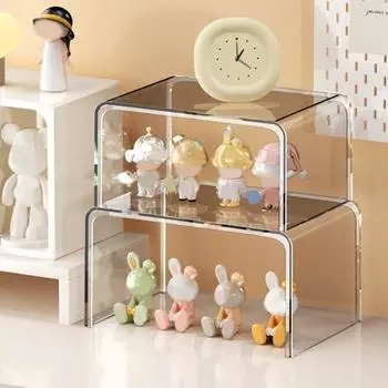 Органайзер для шкафа Yousheng Clear Cabinet, полка для хранения, прочная, не требующая сборки, витрина для кладовой, полка для хранения S