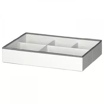 Органайзер IKEA J TTEBJ RN G tebiern белый серый 50x35x9 см