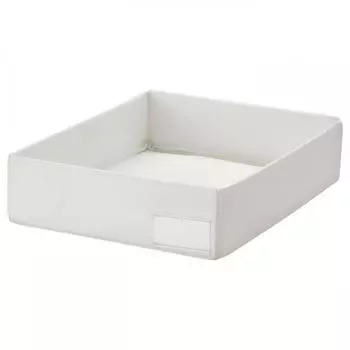 Органайзер ИКЕА СТУК белый 26x20x6 см