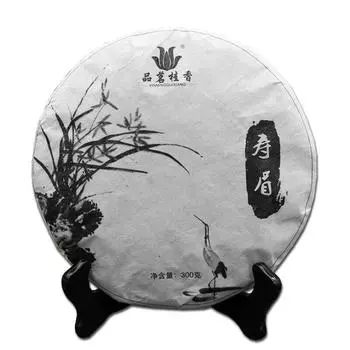 Органический чай Fuding Gong Mei Tribute Eyebrow High Mountain Белый чай Shou Mei 300г
