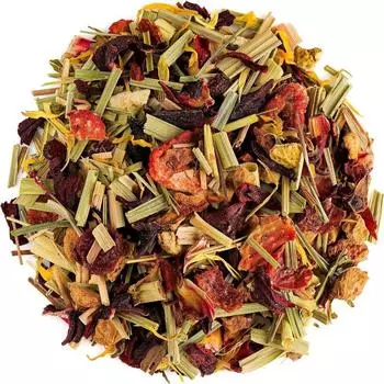 Органический фруктовый чай Red Berry - Fruit Tea Tisane - Фруктовый травяной настой 200г