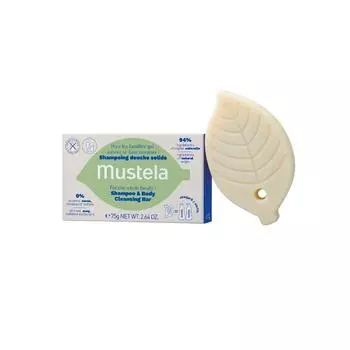 Органический шампунь для душа Mustela Mustela твердый 75 г