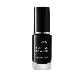 Oriflame Кремовый лак для ногтей The One Glass N Wear Very Ebony