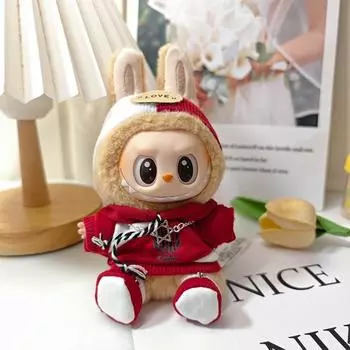 Original First Generation And Second Generation Labbu Series Cute Doll Clothespins Ornaments Only Clothes Cute Doll Toys Gifts