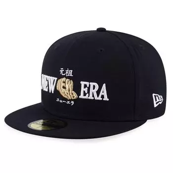 Оригинальная кепка 59FIFTY Originalator Unisex Hat ORIGINATORS BLACK CAP Number [New Era] Мужская Женская (JP, Размер, 57,7 см, Стандартный, Черный) [Элемент]