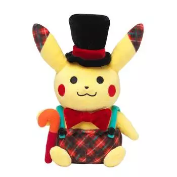 Оригинальная плюшевая игрушка Pokemon Center Покемон шитье Пикачу чику-чику 22,51510(ВШГсм)