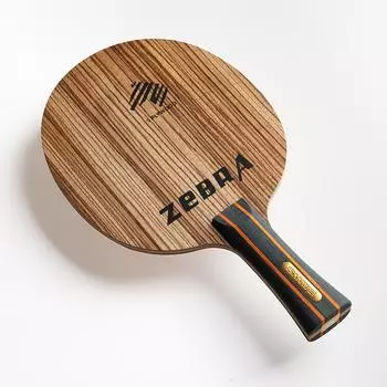 Оригинальная ракетка SANWEI ZEBRA GOLD для настольного тенниса с золотой этикеткой, 7-слойная деревянная петля, наступательная ракетка для пинг-понга Long Handle FL