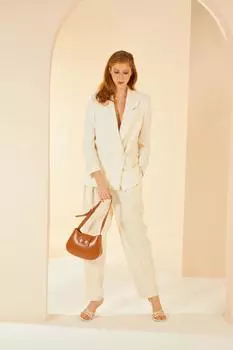 Оригинальная роскошная сумка на плечо Pierre Cardin Tan, женская сумка на плечо желтого цвета
