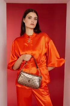 Оригинальная роскошная сумка на плечо Pierre Cardin с золотой монограммой, женская сумка на плечо с золотой монограммой
