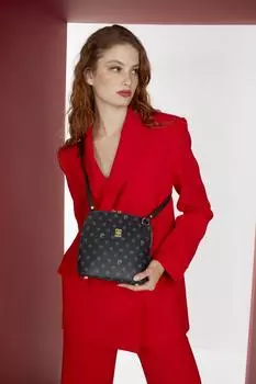 Оригинальная роскошная сумка на плечо Pierre Cardin Laci Monogram Laci Monogram женская сумка на плечо