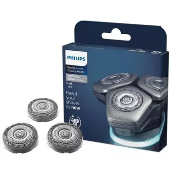 Оригинальная запасная бритва Philips 9000 Series (Двойное стальное прецизионное лезвие) SH91/51 Черный