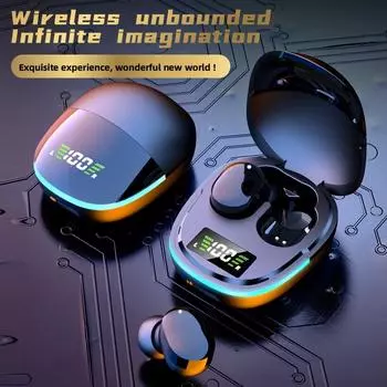 Оригинальные Bluetooth-наушники G9S TWS Air Pro Fone, наушники с сенсорным управлением и микрофоном, беспроводная Bluetooth-гарнитура, беспроводные наушники G9S чёрный