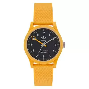 [Оригинальные часы Adidas] Часы PROJECTONE AOST22558 Желтые [Товар]