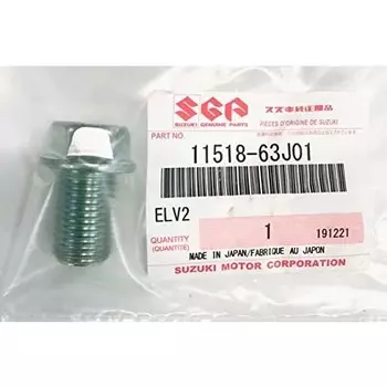 Оригинальные детали SUZUKI Пробка для слива масла 14X22 Номер детали 11518-63J01