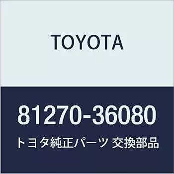Оригинальные детали TOYOTA, фонарь номерного знака, сборка, номер детали Coaster 81270-36080
