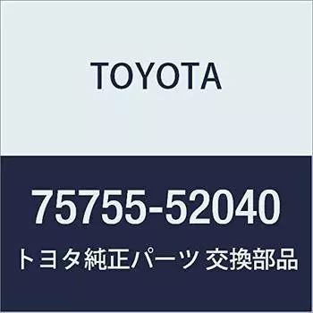Оригинальные детали TOYOTA Молдинг рамы окна передней двери RR RH Ractis Номер детали 75755-52040