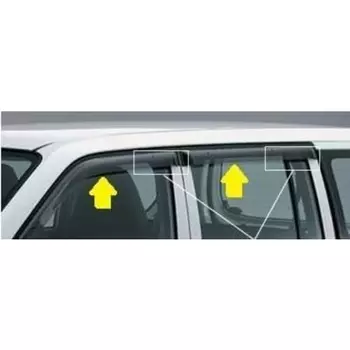 Оригинальные детали TOYOTA Succeed [NCP51V NCP55V NCP58G NCP59G] Боковой козырек Basic 08611-52100