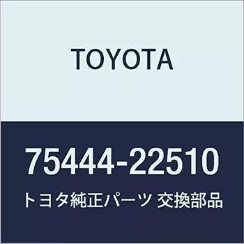 Оригинальные детали TOYOTA, табличка на дверь багажного отделения № 5 Cresta, номер детали 75444-22510