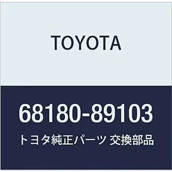 Оригинальные детали TOYOTA Уплотнитель стекла задней двери в сборе, левый, Hilux, номер детали 68180-89103