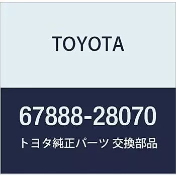 Оригинальные детали TOYOTA Уплотнитель задней двери № 2 левая Noah/Voxy Номер детали 67888-28070