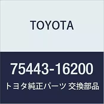 Оригинальные детали TOYOTA Задняя дверь, табличка № 3 Corsa/Tercel, номер детали 75443-16200