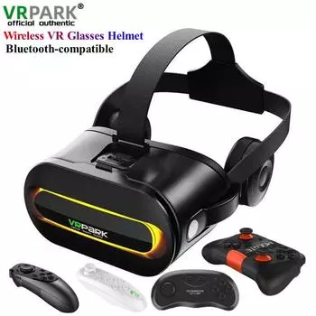 Оригинальные J60 4k беспроводные очки виртуальной реальности Vr стерео 3d видео Google картонная коробка гарнитура шлем для смартфона Max 6,7 Only J60 VRglasses