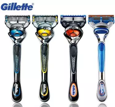 Оригинальные лезвия для бритья Gillette Fusion для мужчин ProGlide ProShield, опасная бритва