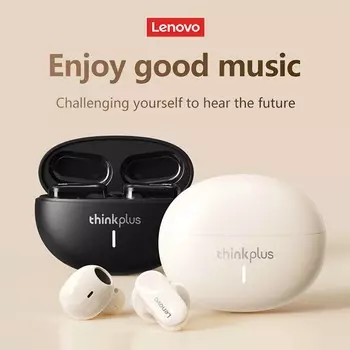 Оригинальные наушники Lenovo LP19 Bluetooth 5.1, спортивные наушники TWS, беспроводные наушники-вкладыши, гарнитура с двойным микрофоном HD, новинка 2023 года